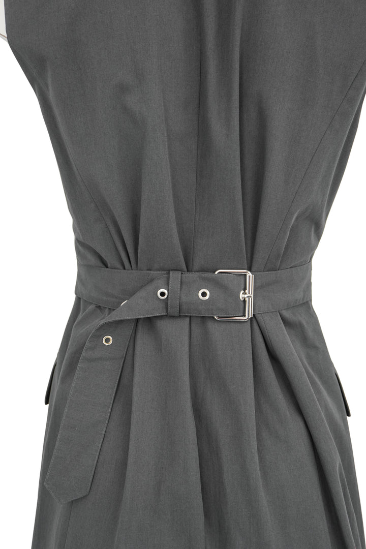 Dries Van Noten Dilby Dress in Grey
