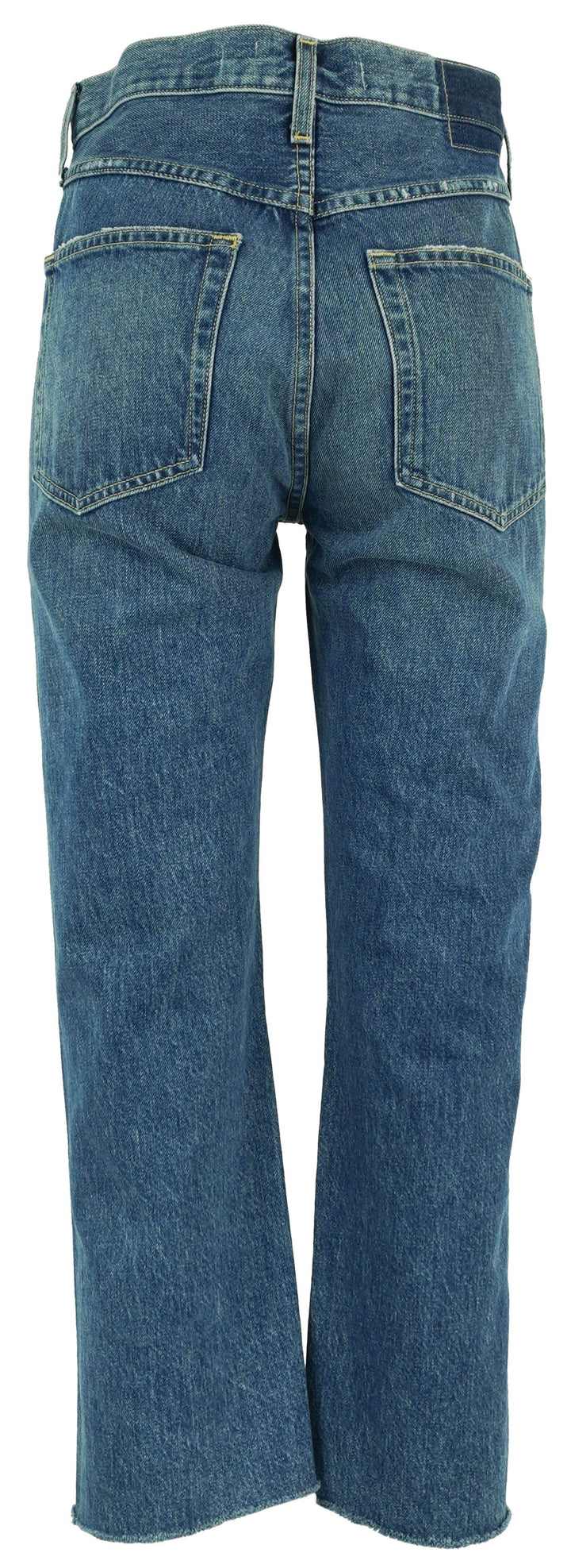 Amo Loverboy Jeans in Medium Wash Denim - Discounts on AMO at UAL