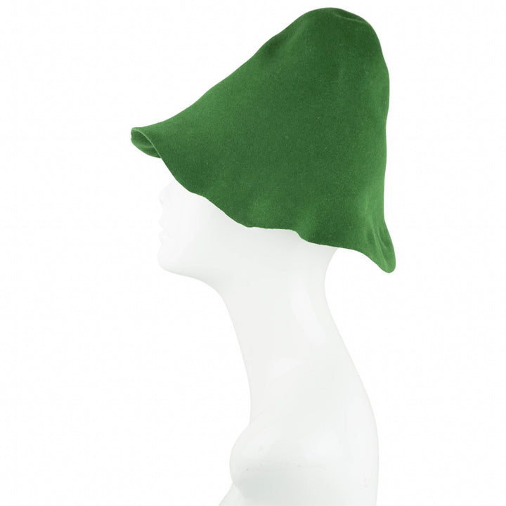 Reinhard Plank Wool Pointed Bucket Hat on Green - Discounts on Reinhard Plank at UAL