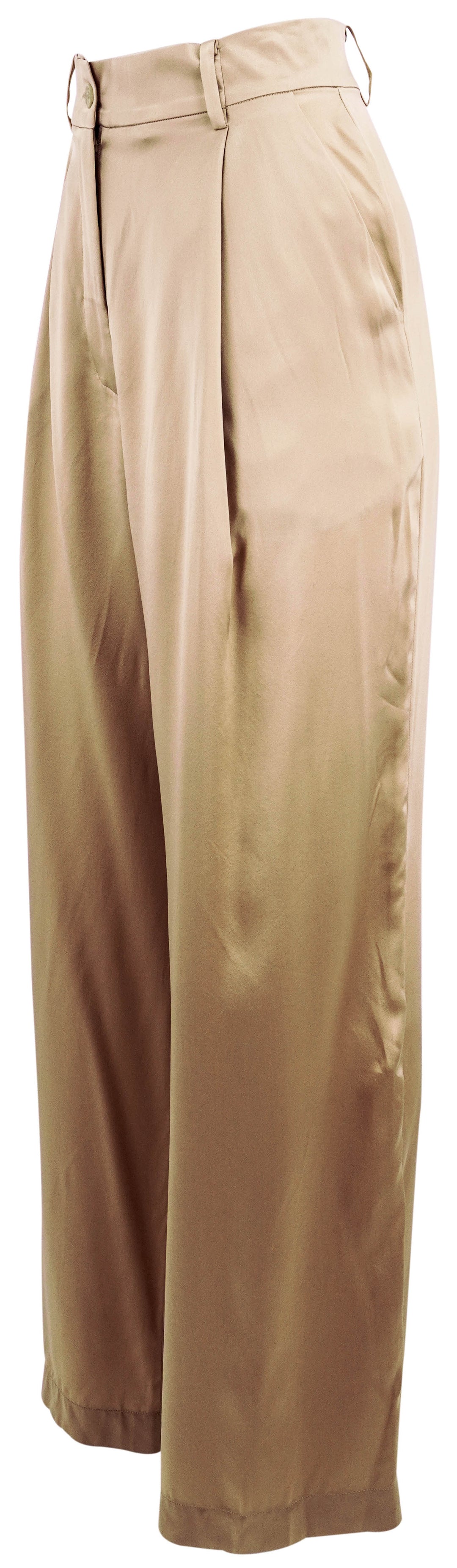 Sablyn Vera Silk Pants in Fawn - Discounts on Sablyn at UAL