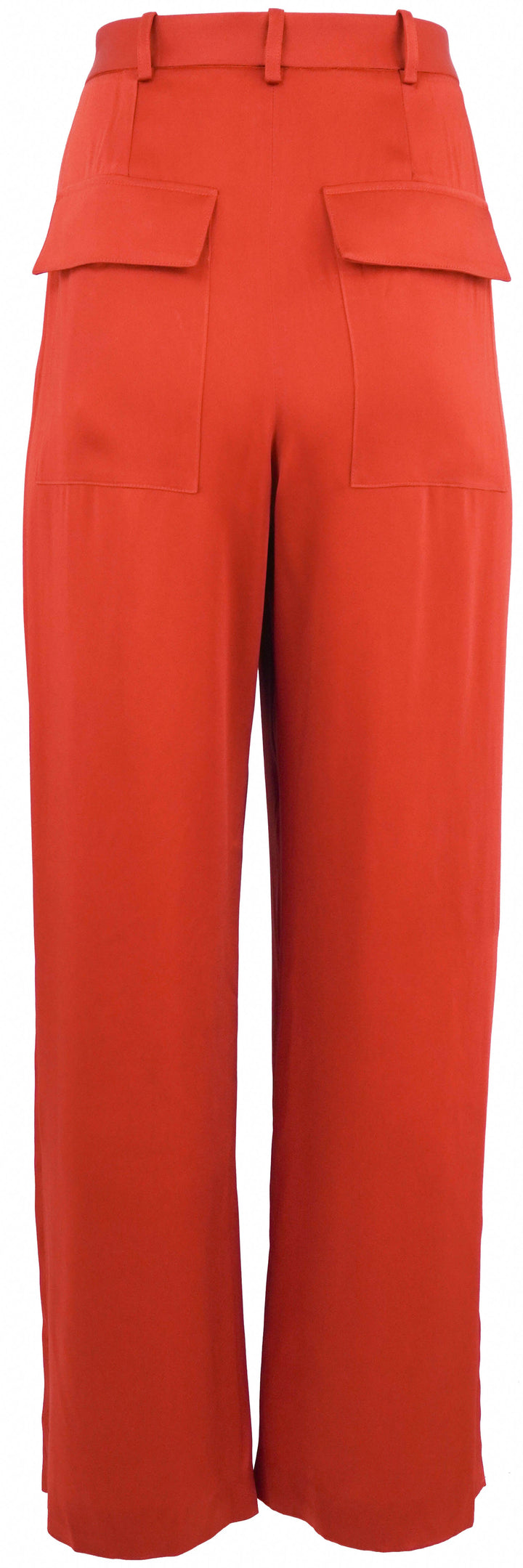 LaPointe Pleated Trousers in Carnelian - Discounts on LaPointe at UAL