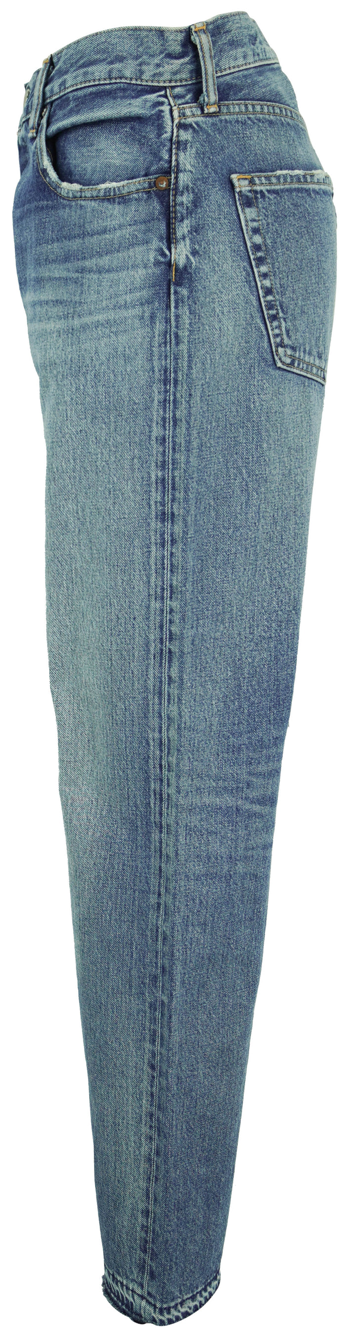 Moussy Vintage Sunnyland Straight Jeans in Blue - Discounts on Moussy Vintage at UAL