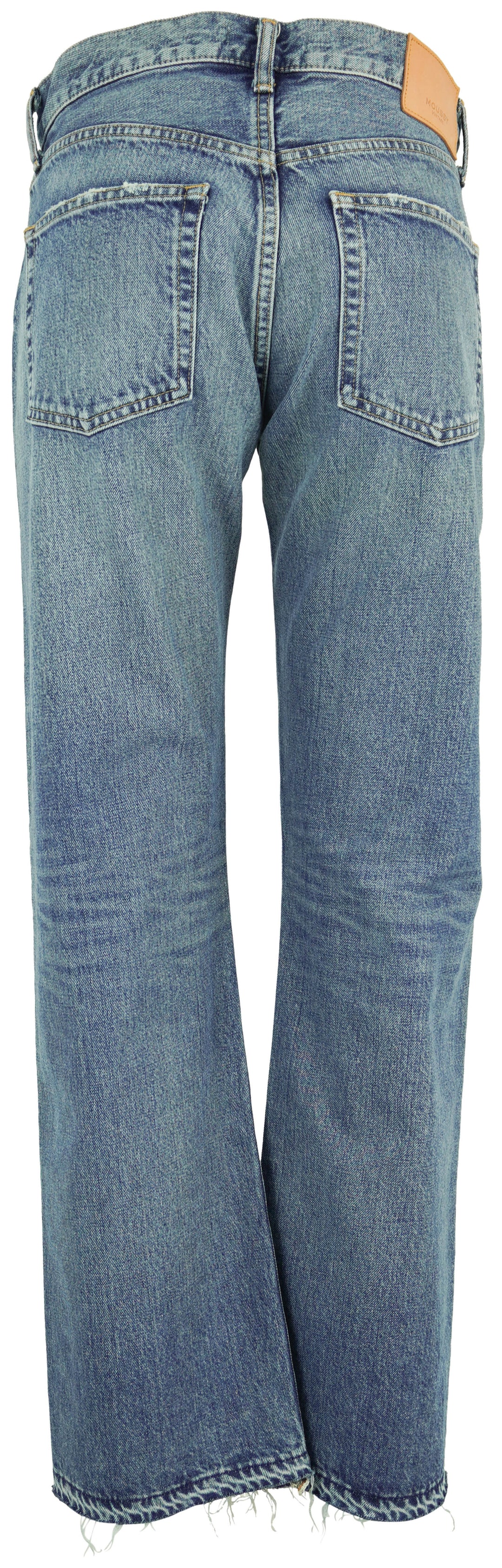 Moussy Vintage Sunnyland Straight Jeans in Blue - Discounts on Moussy Vintage at UAL