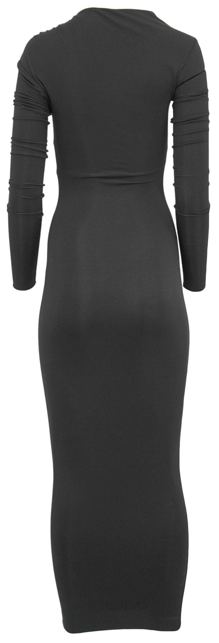 Alexandre Vauthier Long Sleeve Maxi Dress in Black