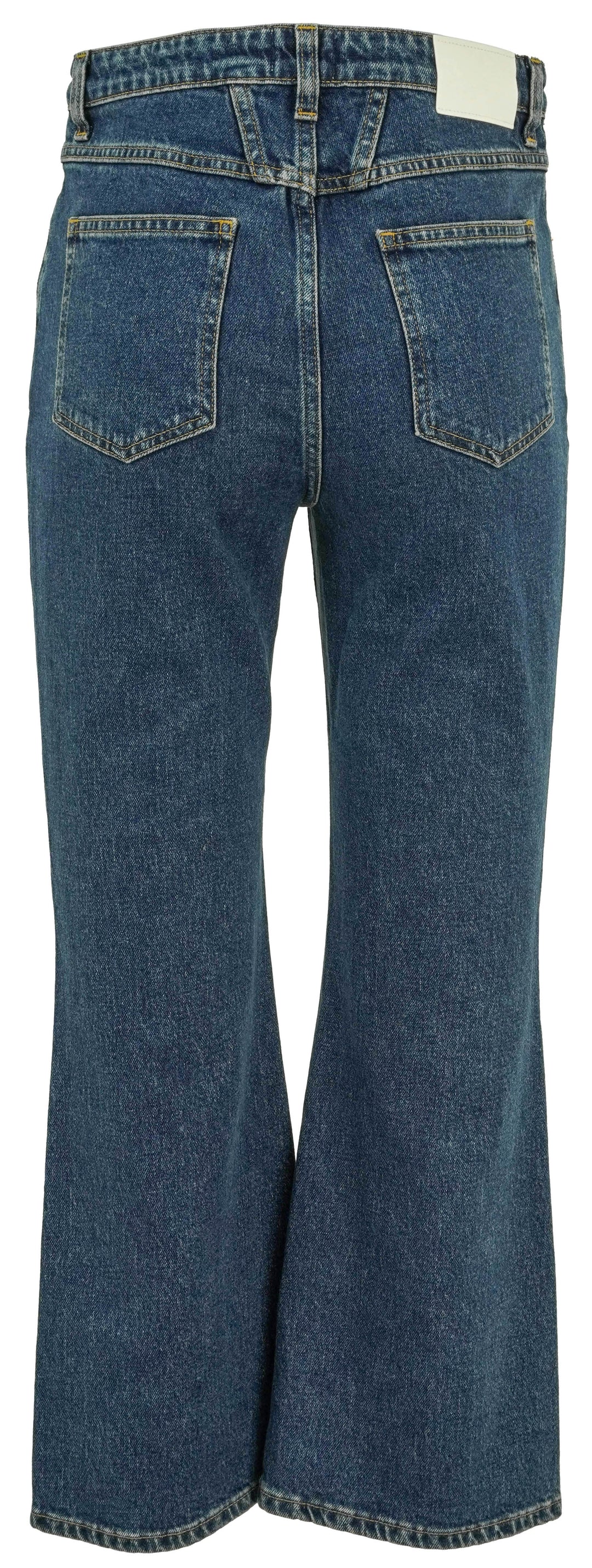 Closed High Rise Ankle Length Denim in Dark Wash - Discounts on Closed at UAL