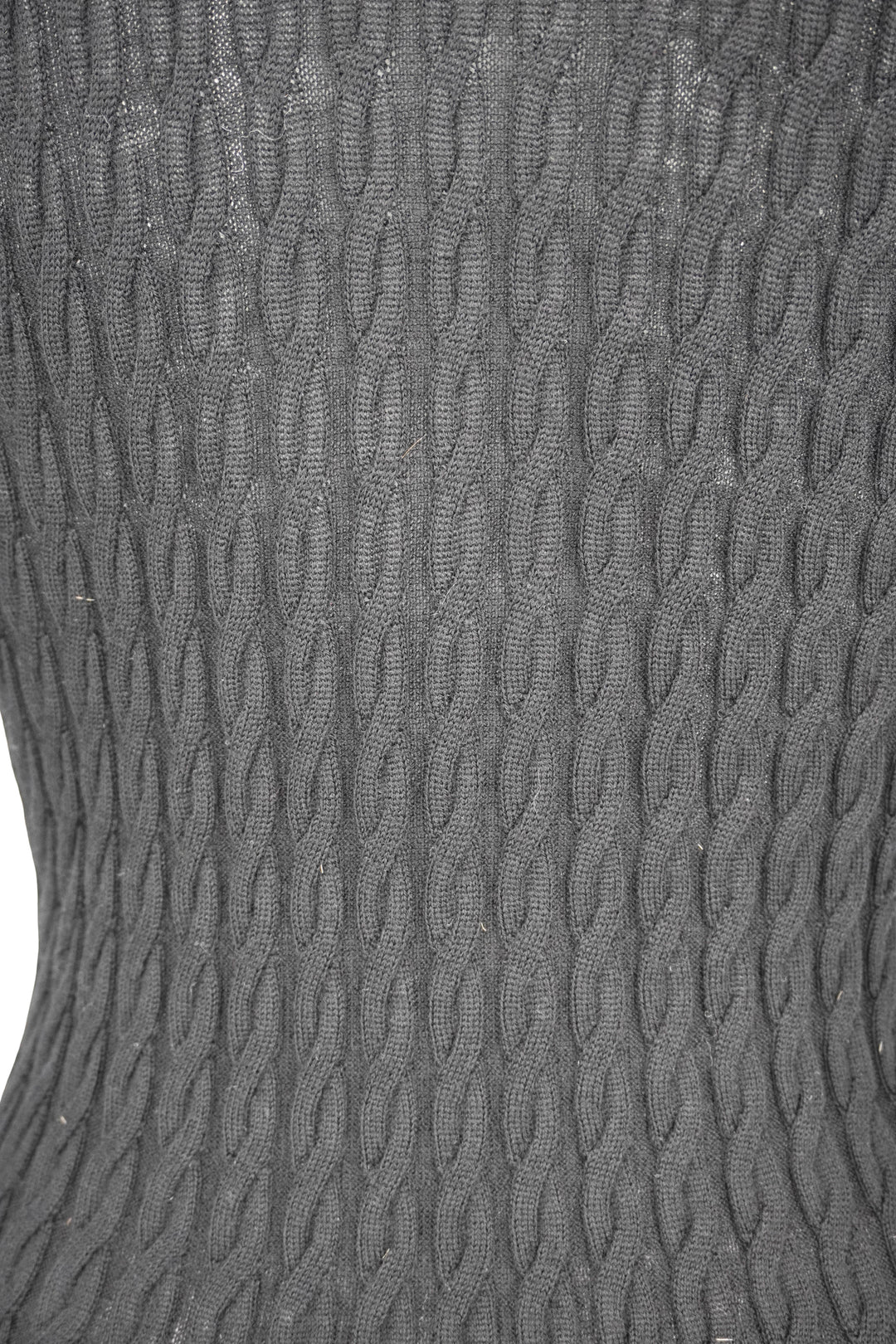 Toteme Cable Knit Dress in Black