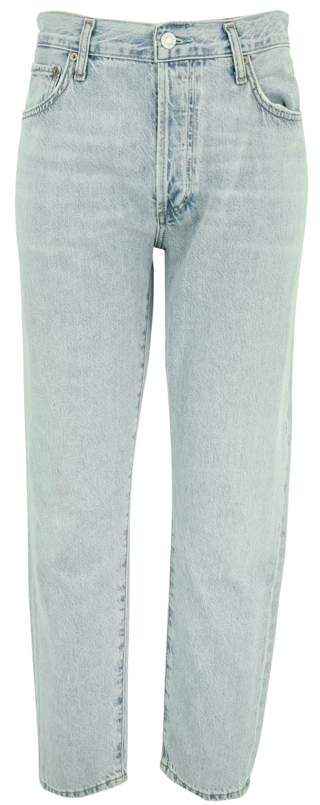 Agolde Austin Tapered Slim Jeans in Light Wash - Discounts on AGOLDE at UAL
