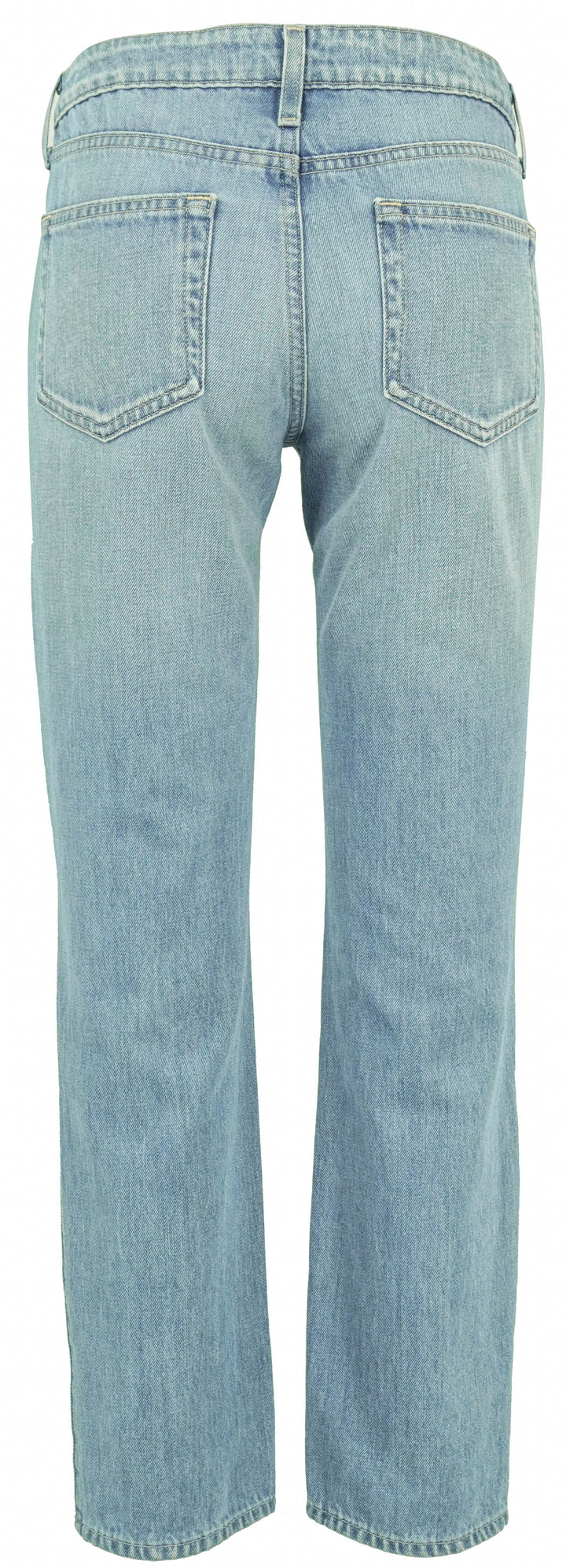 L'Agence Nevia Low Rise Slouchy Slim Straight Denim in Zion Destruct - Discounts on L'Agence at UAL
