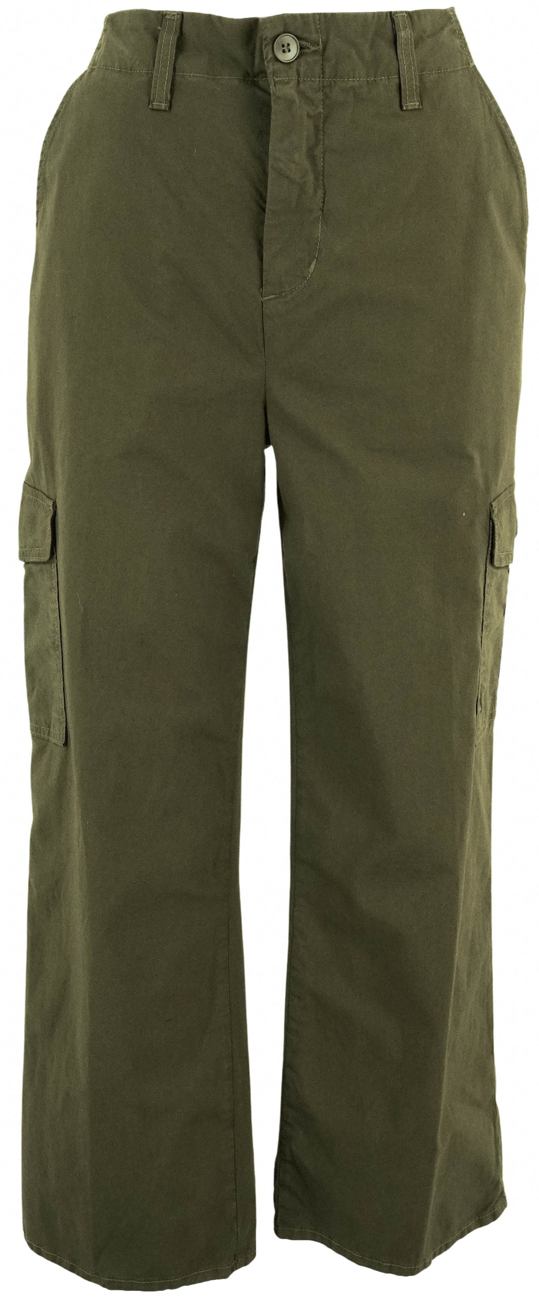 L'agence Zoella High Rise Trek Trouser in British Khaki - Discounts on L'AGENCE at UAL
