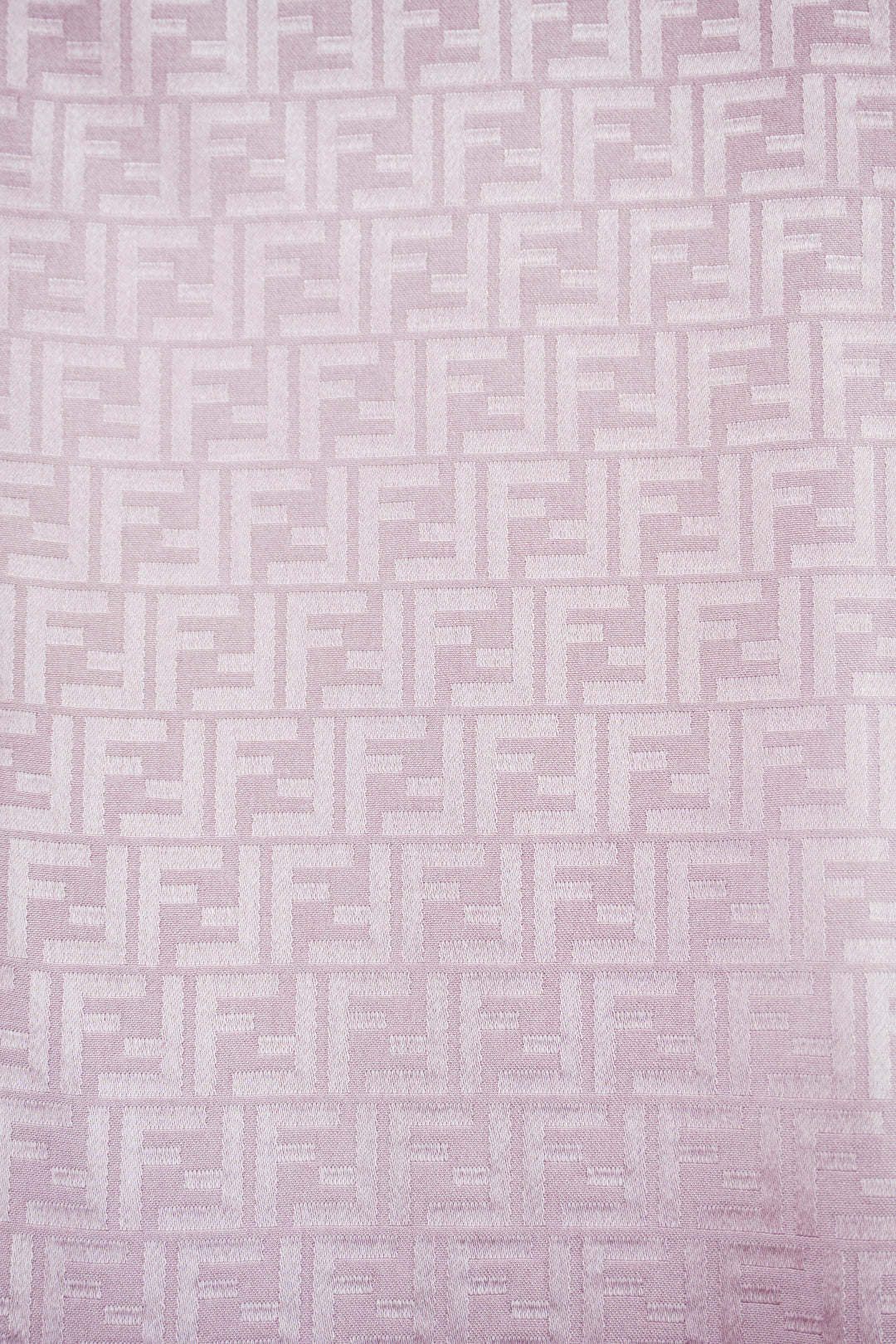 Fendi Logo Silk Midi Skirt in Mauve - Discounts on Fendi at UAL