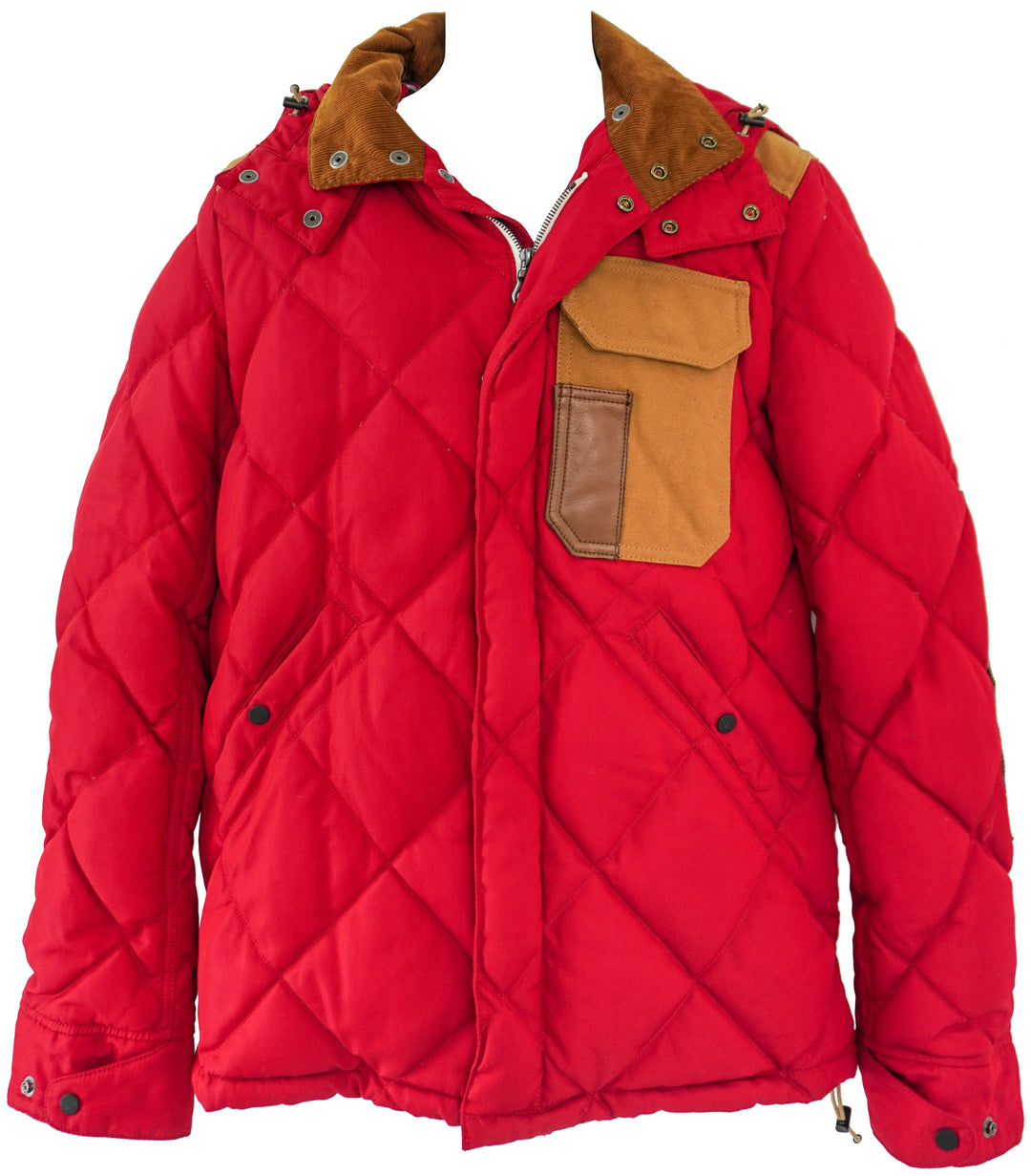 Junya Watanabe x Comme Des Garçons x Duvetica Coat in Red - Discounts on Junya Watanabe at UAL