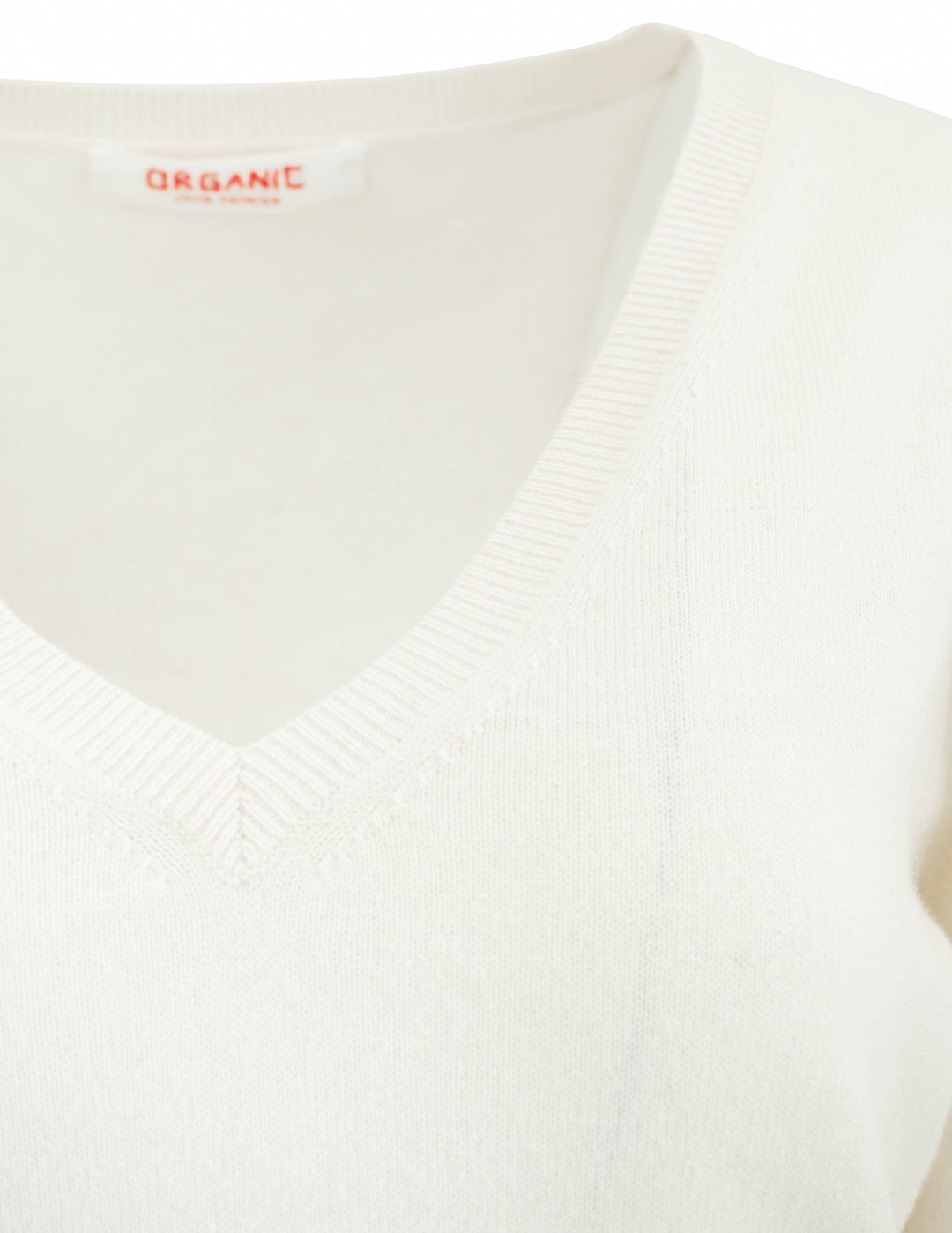 Organic by John Patrick Cashmere Sweater in Cream