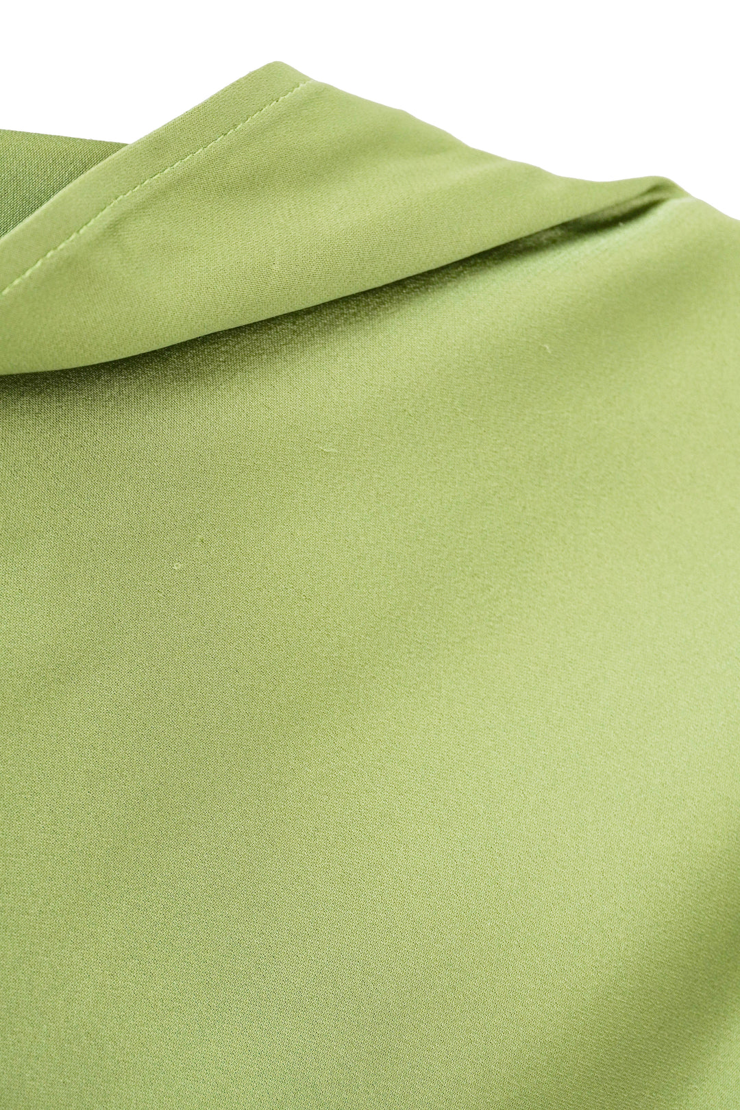 Lapointe Mock Neck Mini Dress in Pistachio - Discounts on LAPOINTE at UAL