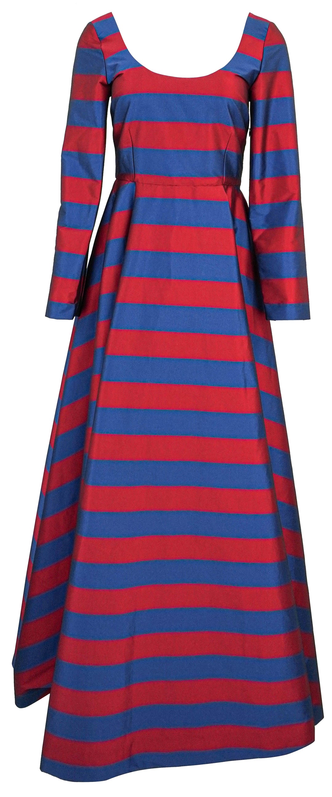 Bernadette Belucci Dress in Deep Red/Royal Blue - Discounts on Bernadette at UAL