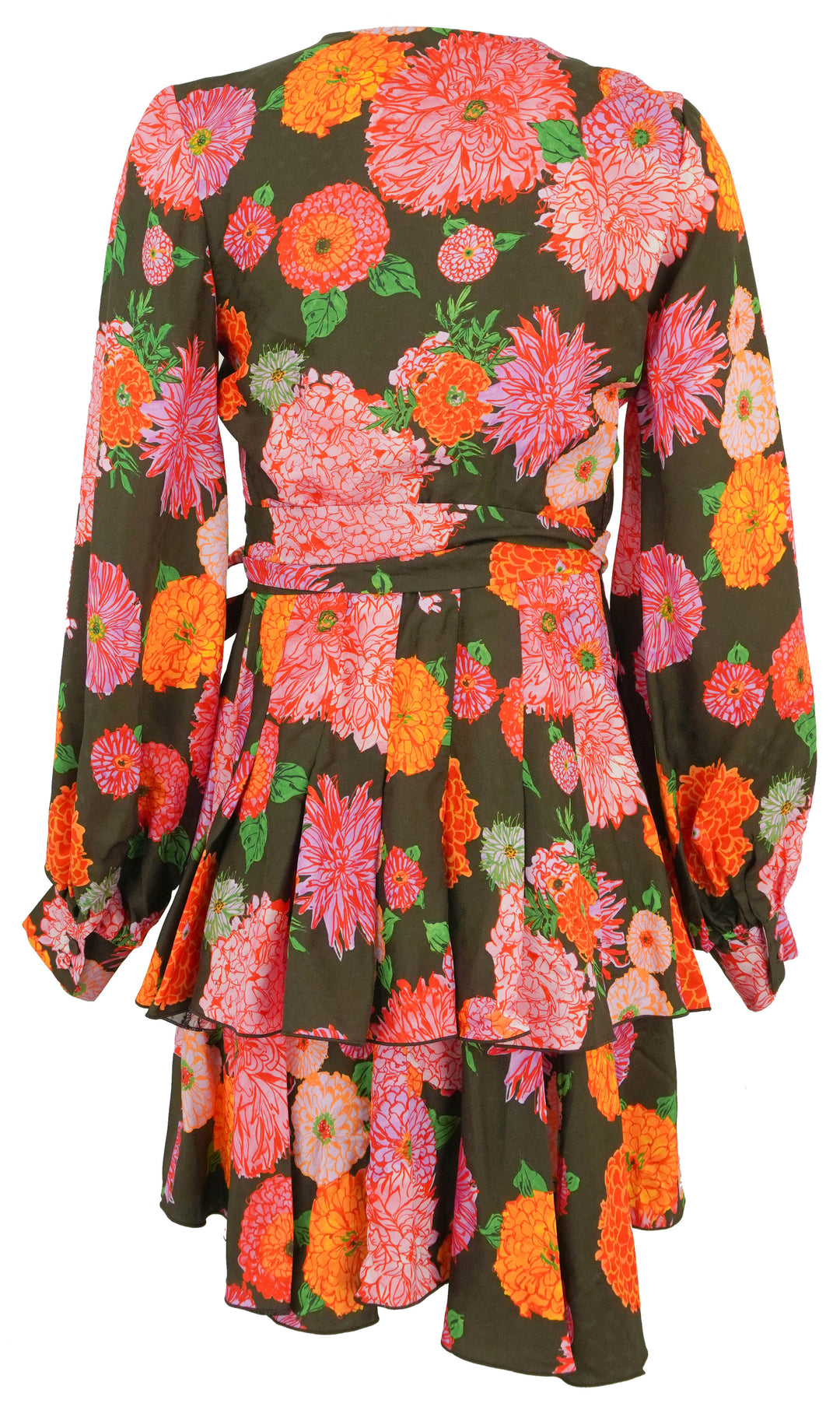 La DoubleJ. That's A Wrap! Dress in Pink/Brown - Discounts on La DoubleJ. at UAL