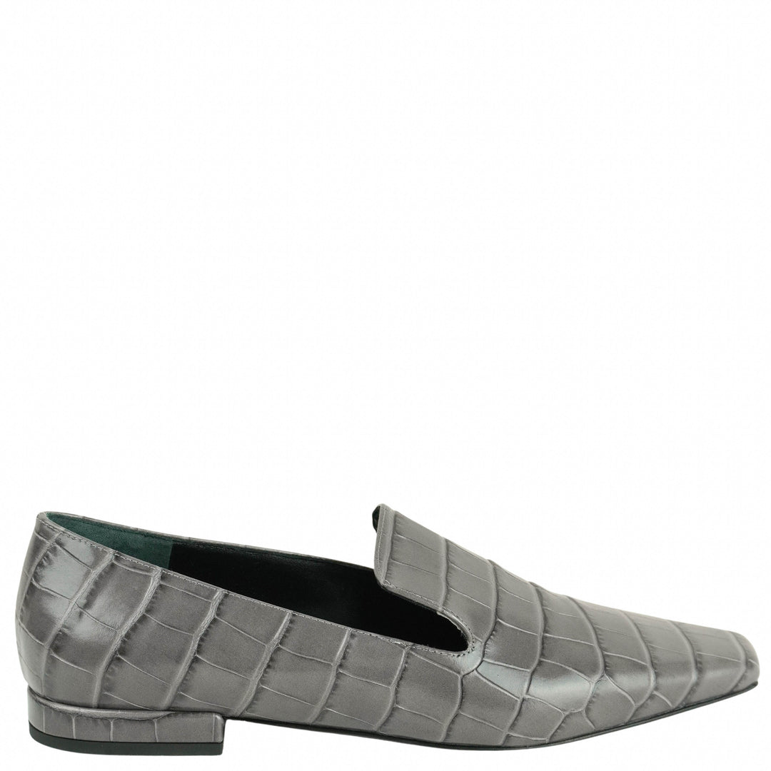 LouLou Studio Mona Loafer in Grey - Discounts on LouLou Studio at UAL