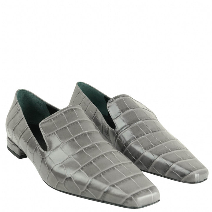 LouLou Studio Mona Loafer in Grey - Discounts on LouLou Studio at UAL