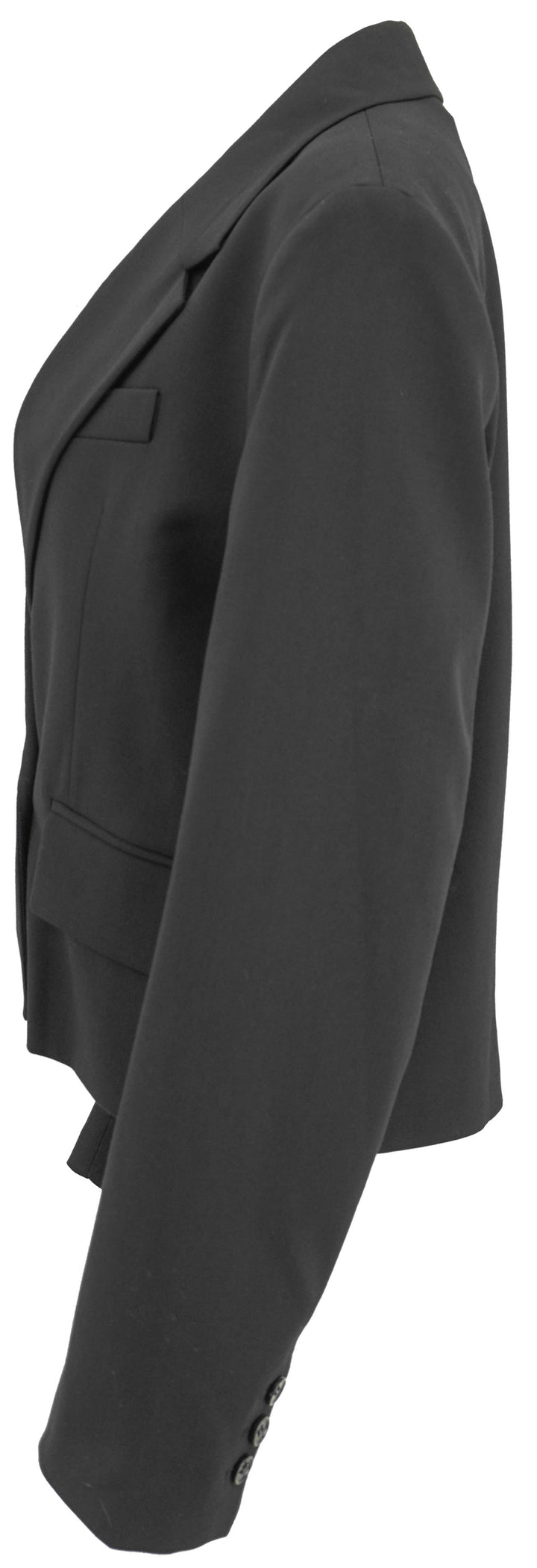 Agolde Callie Cropped Blazer in Black