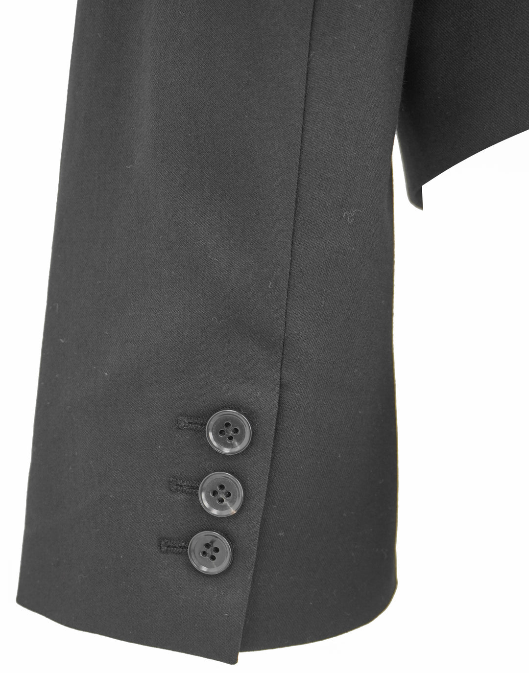Agolde Callie Cropped Blazer in Black