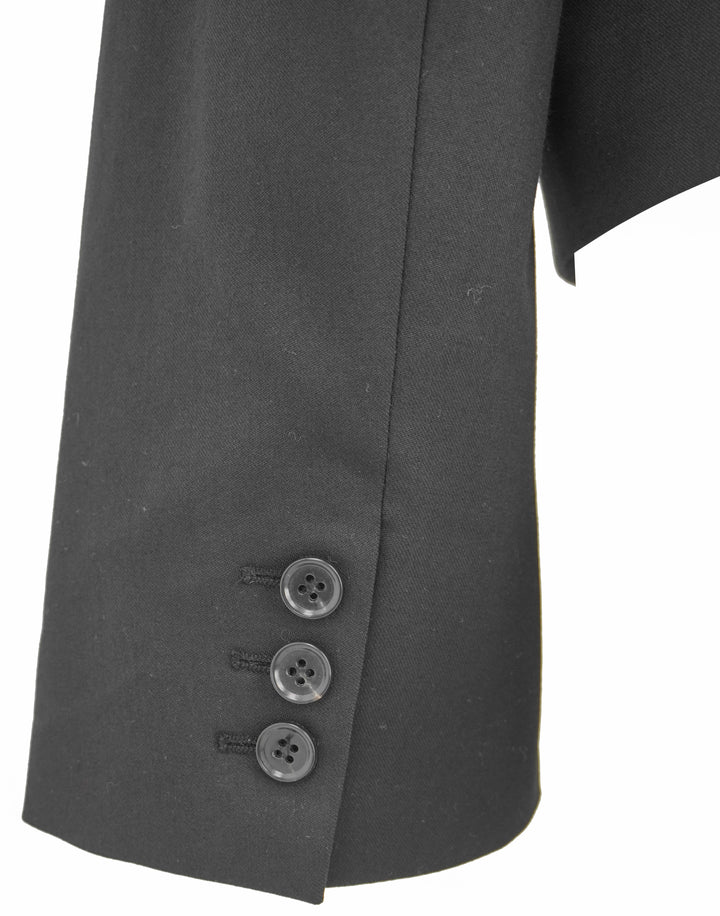 Agolde Callie Cropped Blazer in Black