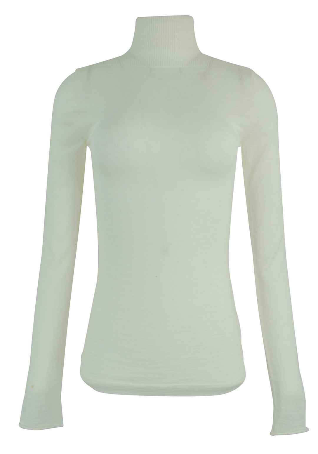 Marni Wool Turtleneck in Cream - Discounts on MARNI at UAL