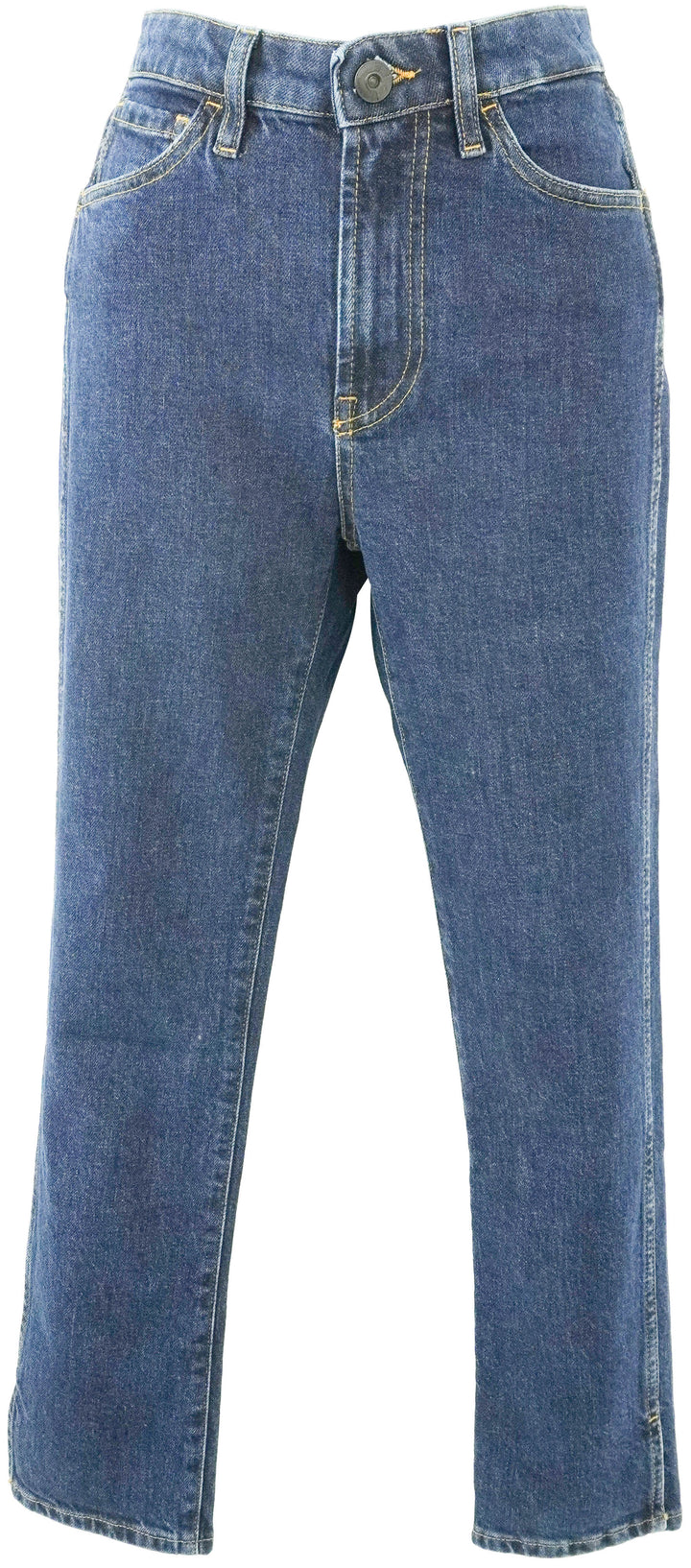 3x1 NYC Straight Authentic Crop Jeans in Dark Blue - Discounts on 3x1 NYC at UAL
