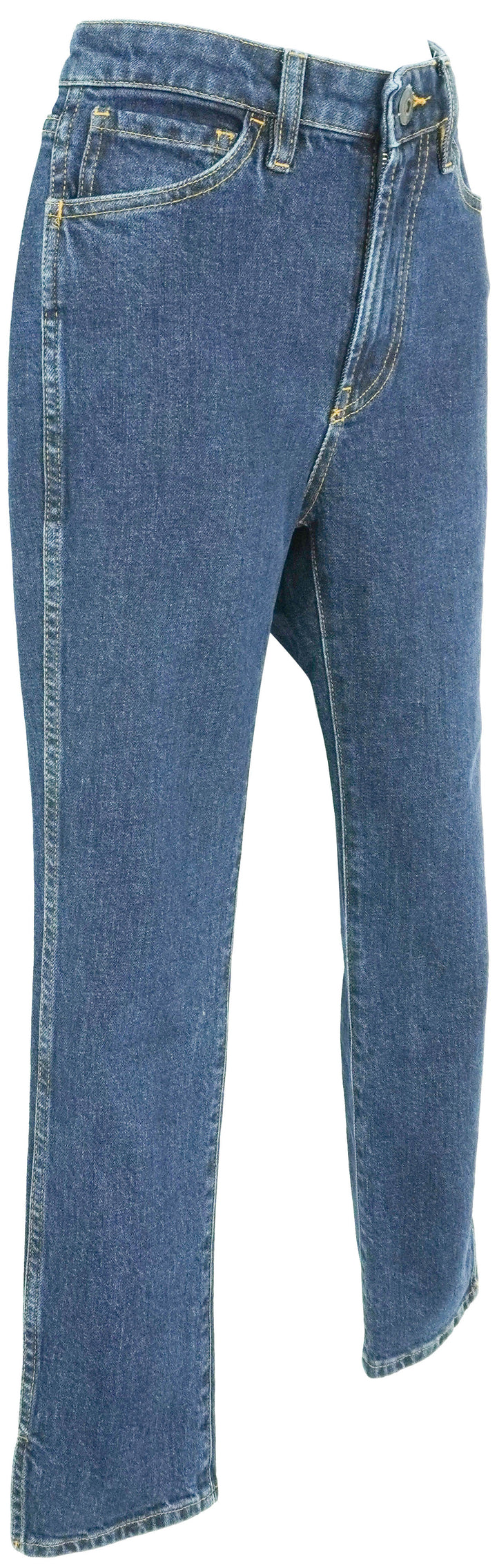 3x1 NYC Straight Authentic Crop Jeans in Dark Blue - Discounts on 3x1 NYC at UAL