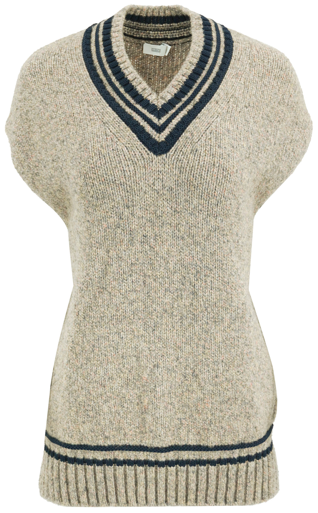 CLOSED Knit Vest in Tan Multi - Discounts on CLOSED at UAL