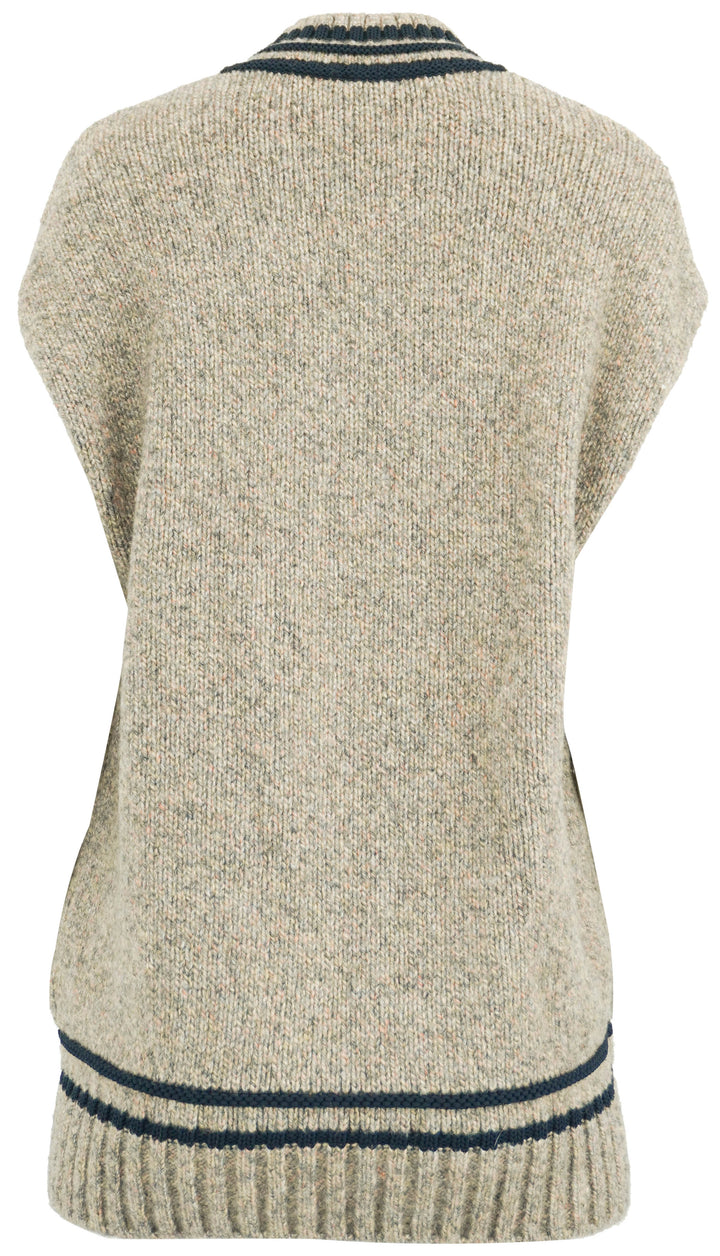 CLOSED Knit Vest in Tan Multi - Discounts on CLOSED at UAL