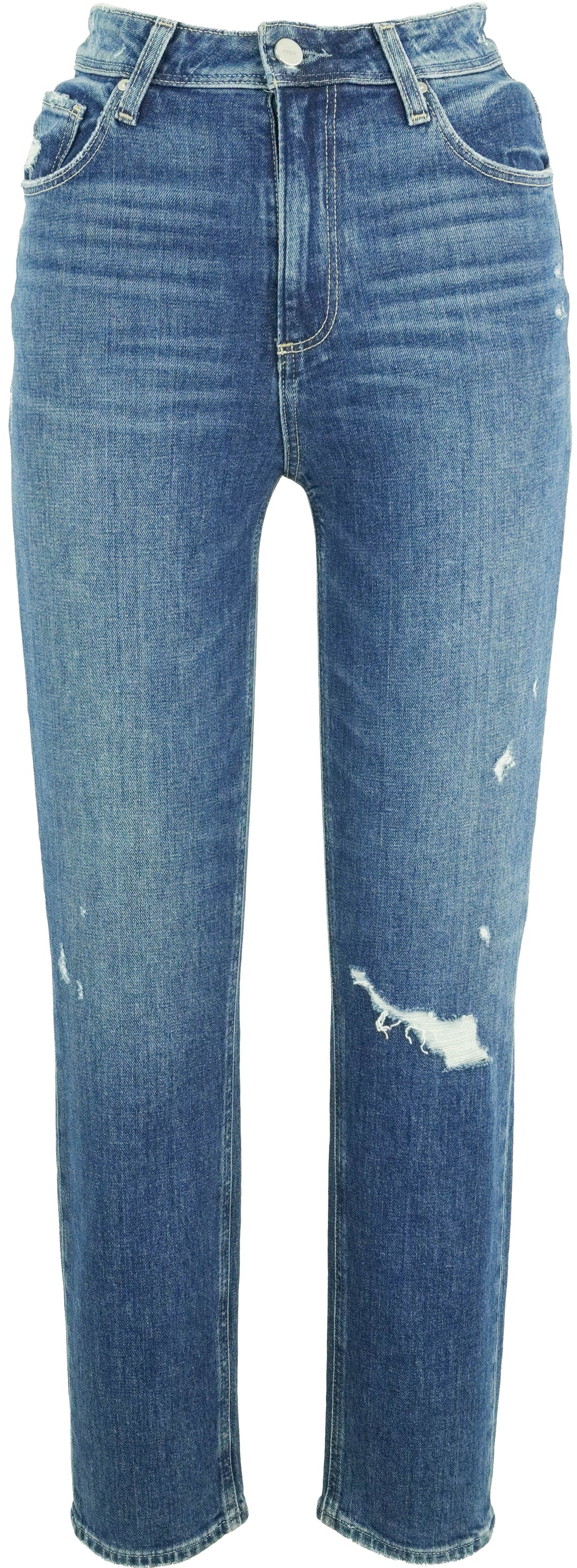 Paige Sarah Slim Jeans in Roadie Destructed - Discounts on PAIGE at UAL