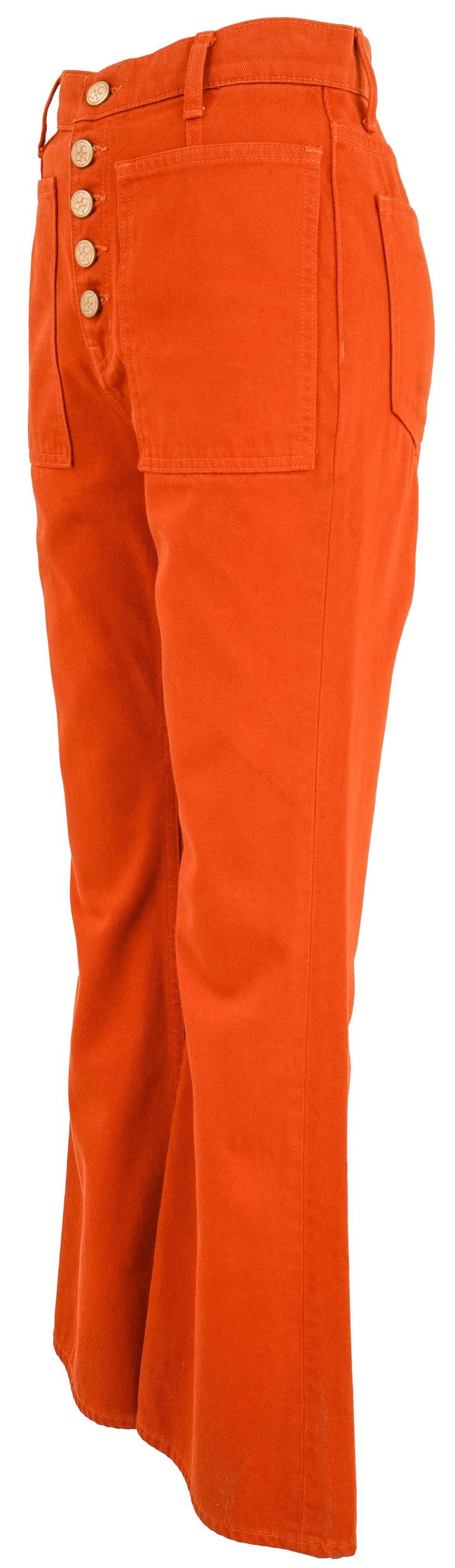 Ulla Johnson Lou Jeans in Orange - Discounts on Ulla Johnson at UAL