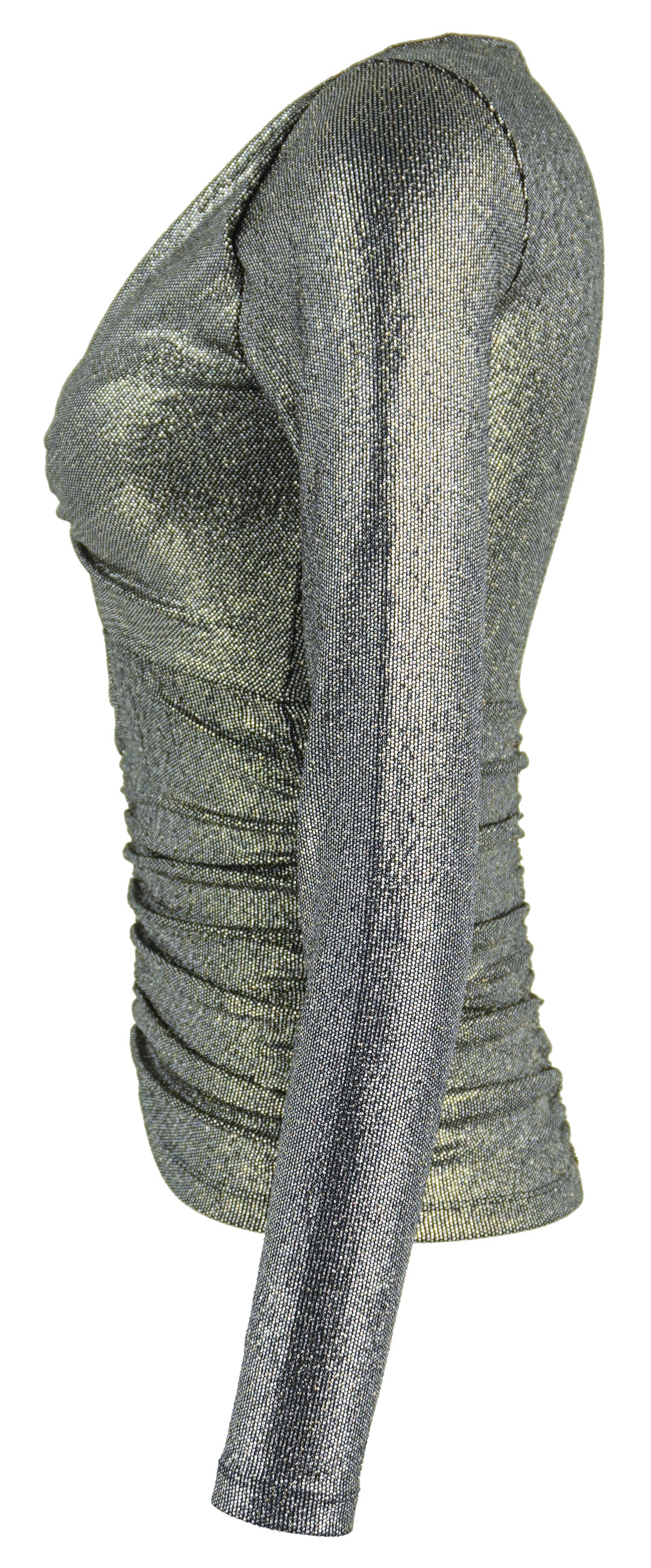 Isabel Marant Buffy Top in Metallic Black - Discounts on Isabel Marant at UAL
