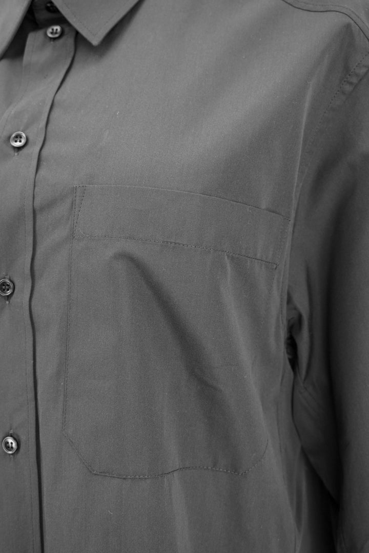 Wardrobe.NYC Oversized Short Sleeve Shirt in Black