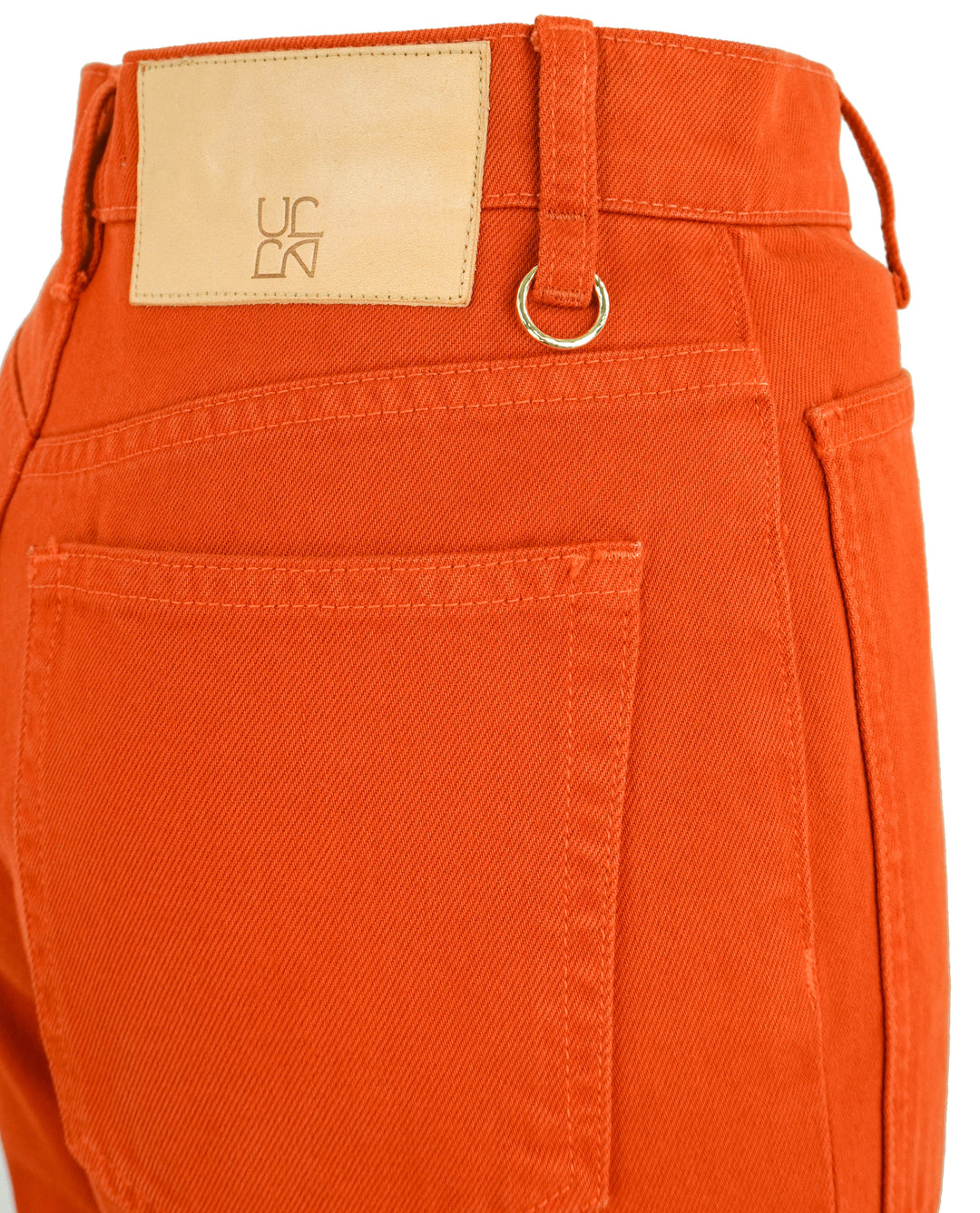 Ulla Johnson Lou Jeans in Orange - Discounts on Ulla Johnson at UAL