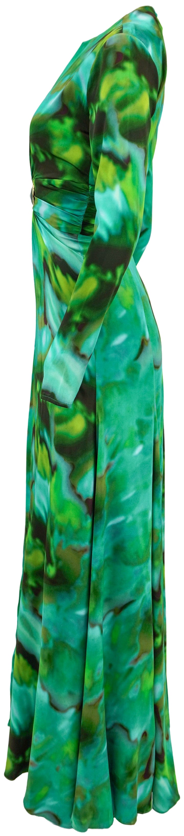 Silvia Tcherassi Zarina Dress in Juniper Green - Discounts on Silvia Tcherassi at UAL