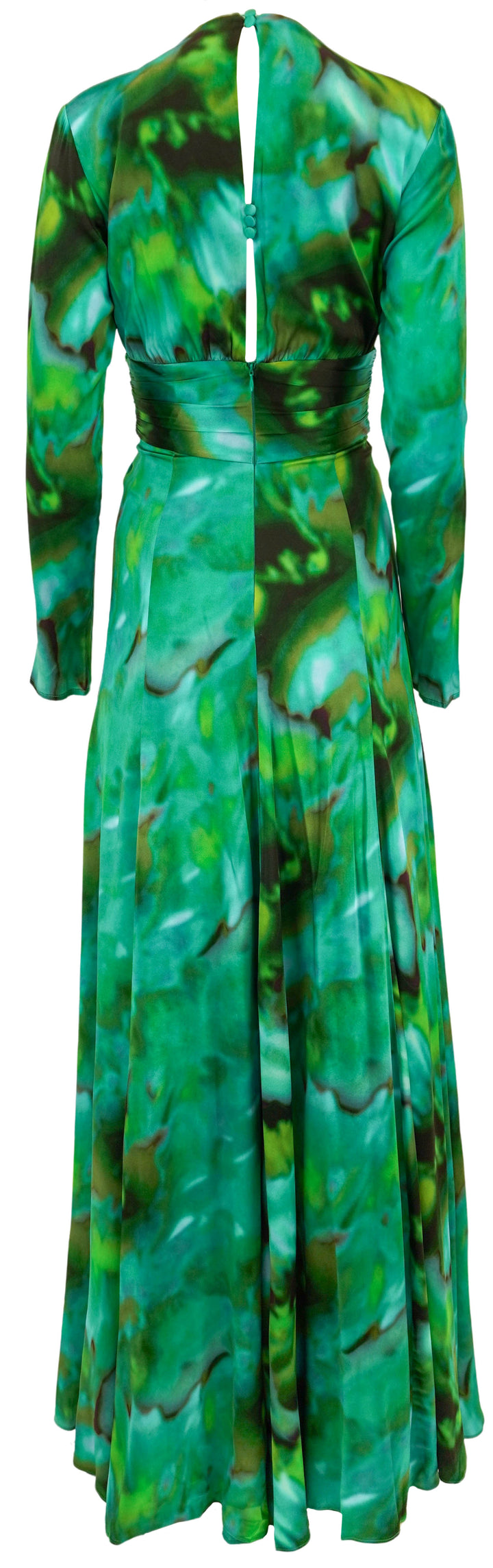 Silvia Tcherassi Zarina Dress in Juniper Green - Discounts on Silvia Tcherassi at UAL