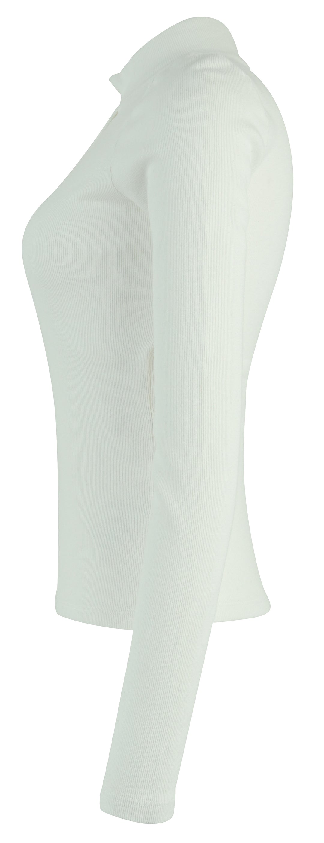 Re/Done Long Sleeve Ribbed Top in White - Discounts on Re/Done at UAL