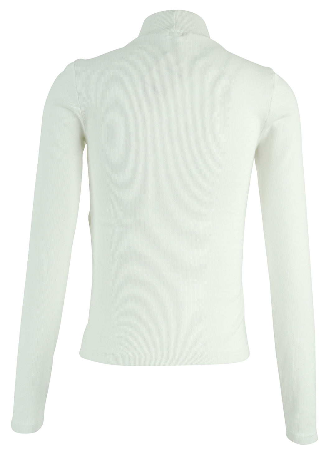 Re/Done Long Sleeve Ribbed Top in White - Discounts on Re/Done at UAL