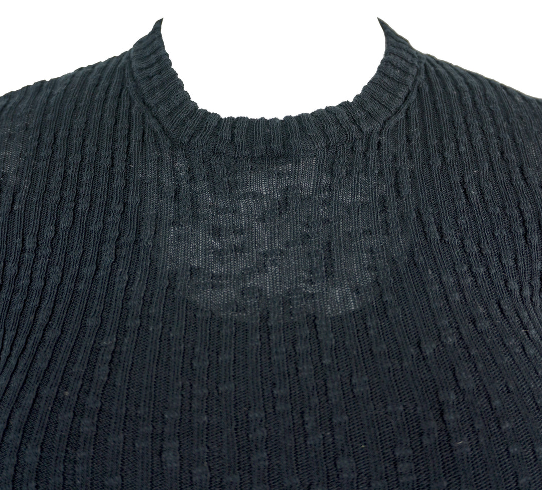 Jil Sander Layered Ribbed Sweater in Black - Discounts on Jil Sander at UAL