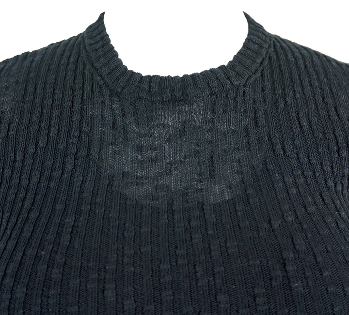 Jil Sander Layered Ribbed Sweater in Black - Discounts on Jil Sander at UAL