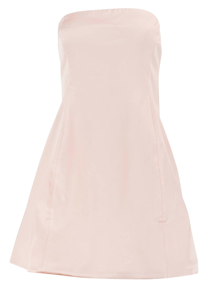 Staud Silvia Dress in Ballet Pink