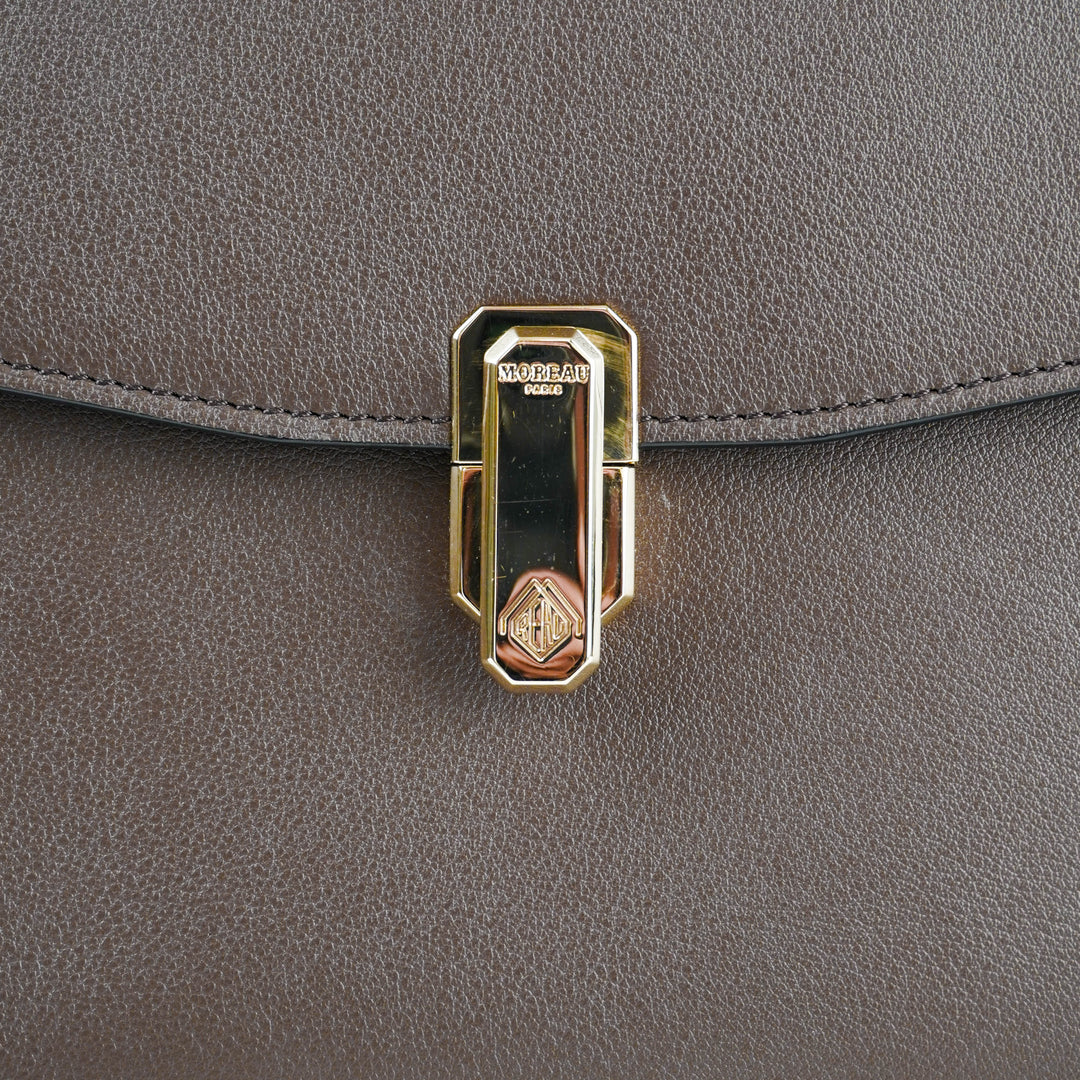 Moreau Paris Sophie Bag in Brown - Discounts on Moreau Paris at UAL