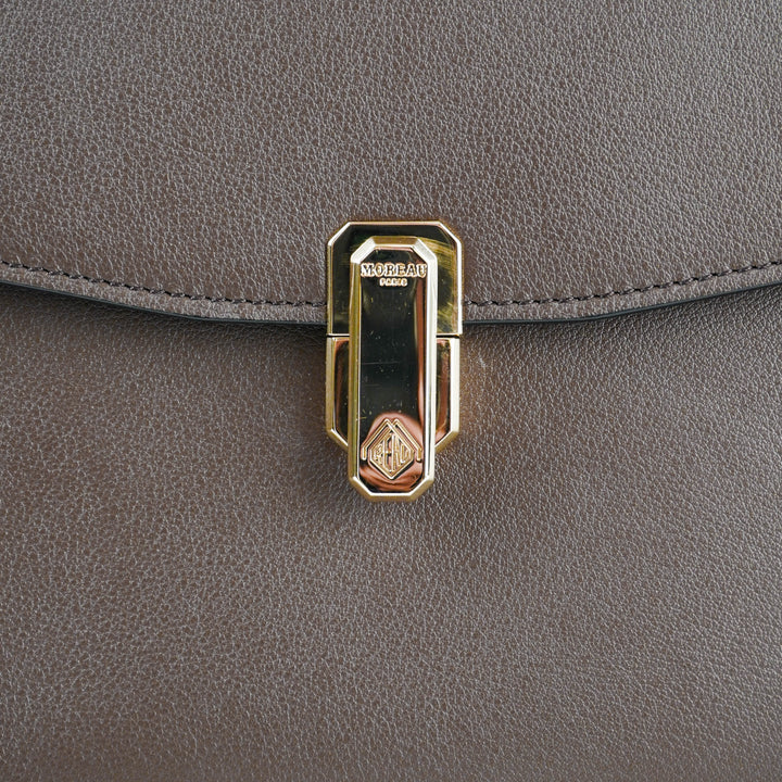 Moreau Paris Sophie Bag in Brown - Discounts on Moreau Paris at UAL