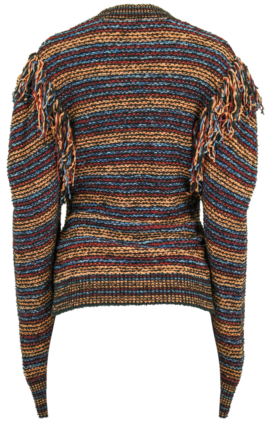 Ulla Johnson Arquette Fringe Sweater in Bergamot - Discounts on Ulla Johnson at UAL