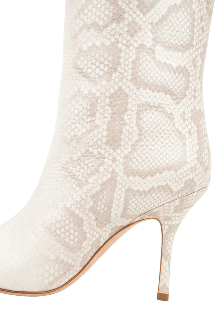 Paris Texas Nadia Boots in Seashell - Discounts on Paris Texas at UAL