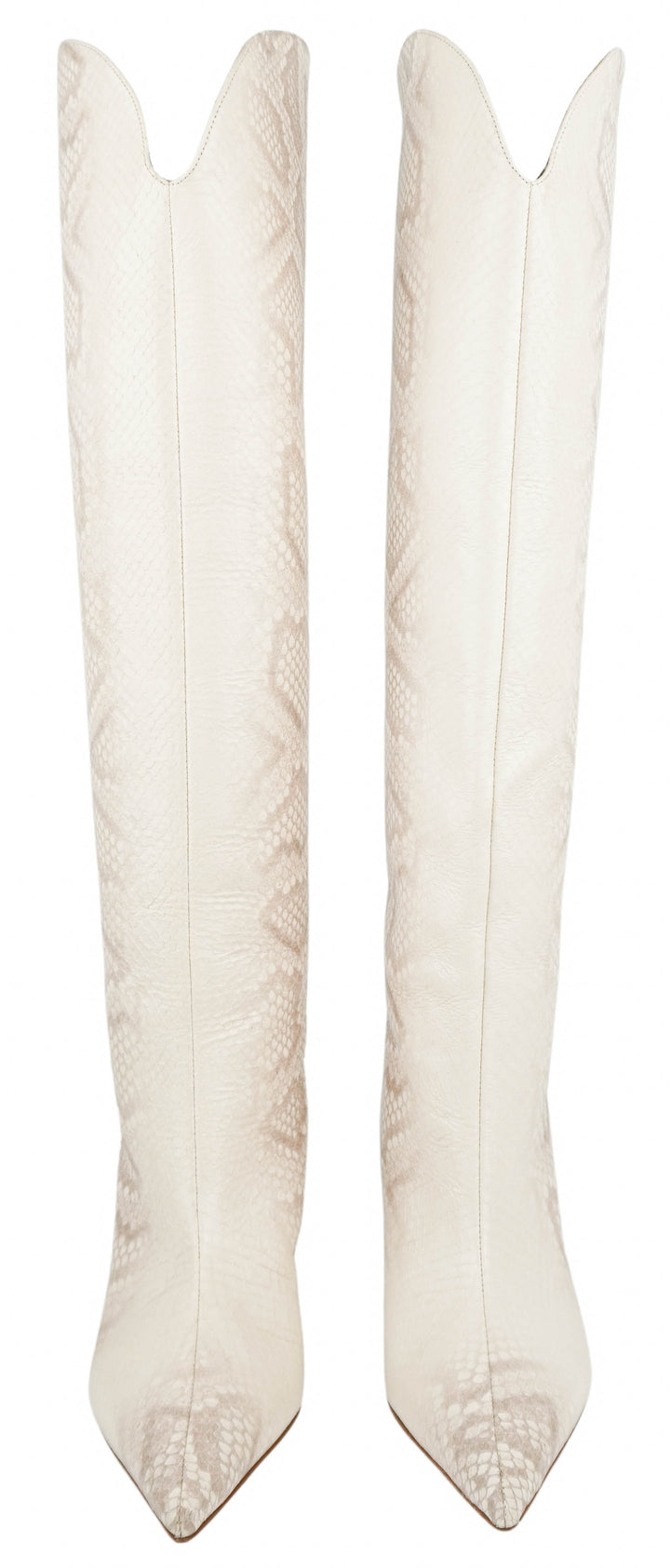 Paris Texas Nadia Boots in Seashell - Discounts on Paris Texas at UAL