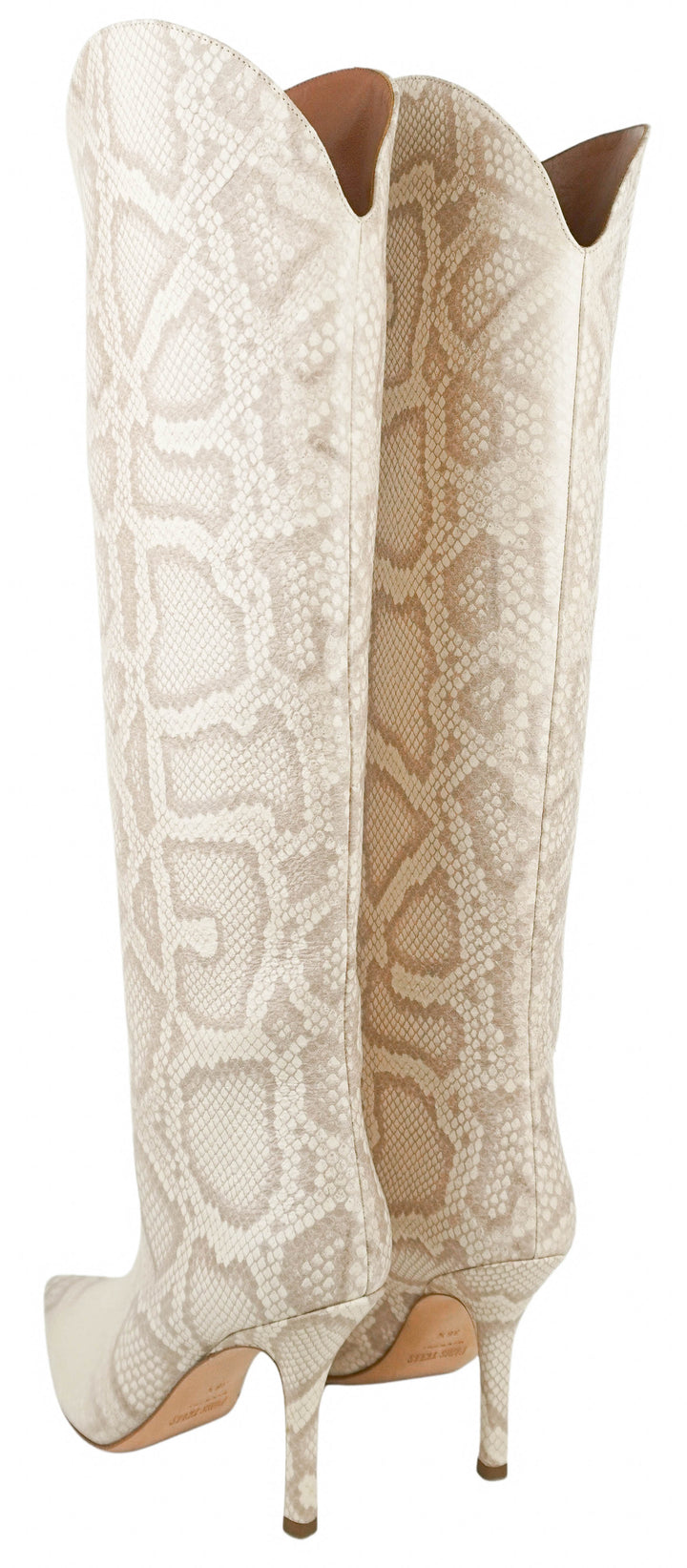 Paris Texas Nadia Boots in Seashell - Discounts on Paris Texas at UAL