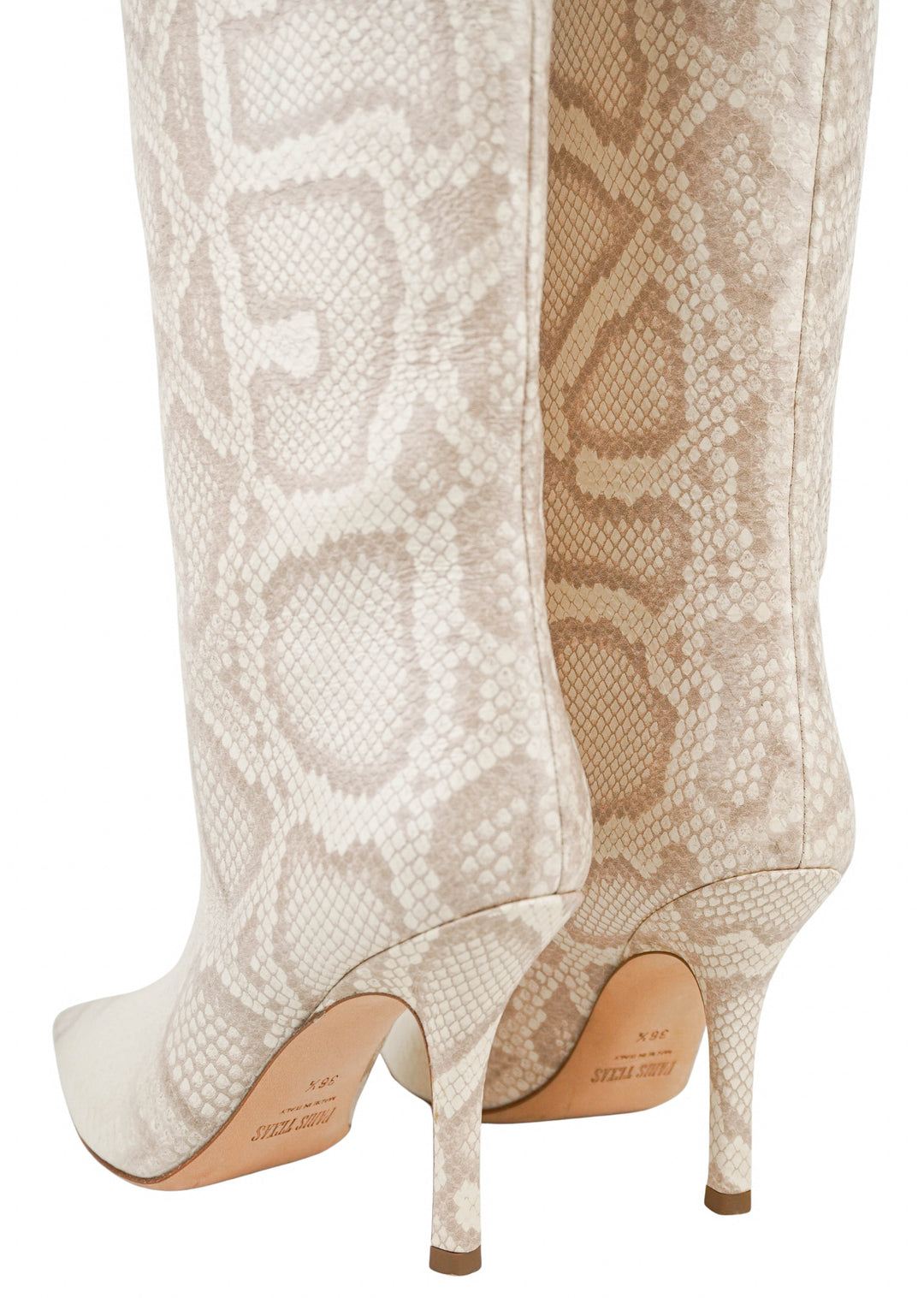 Paris Texas Nadia Boots in Seashell - Discounts on Paris Texas at UAL