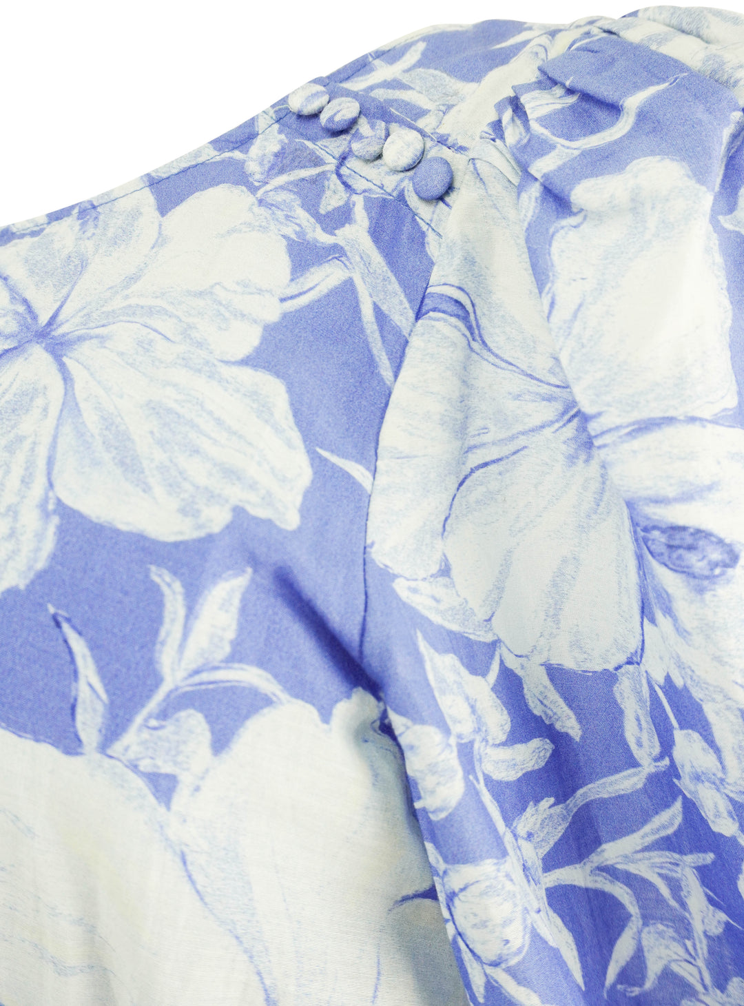 LoveShackFancy Teyana Dress in Salty Sea - Discounts on LoveShackFancy at UAL
