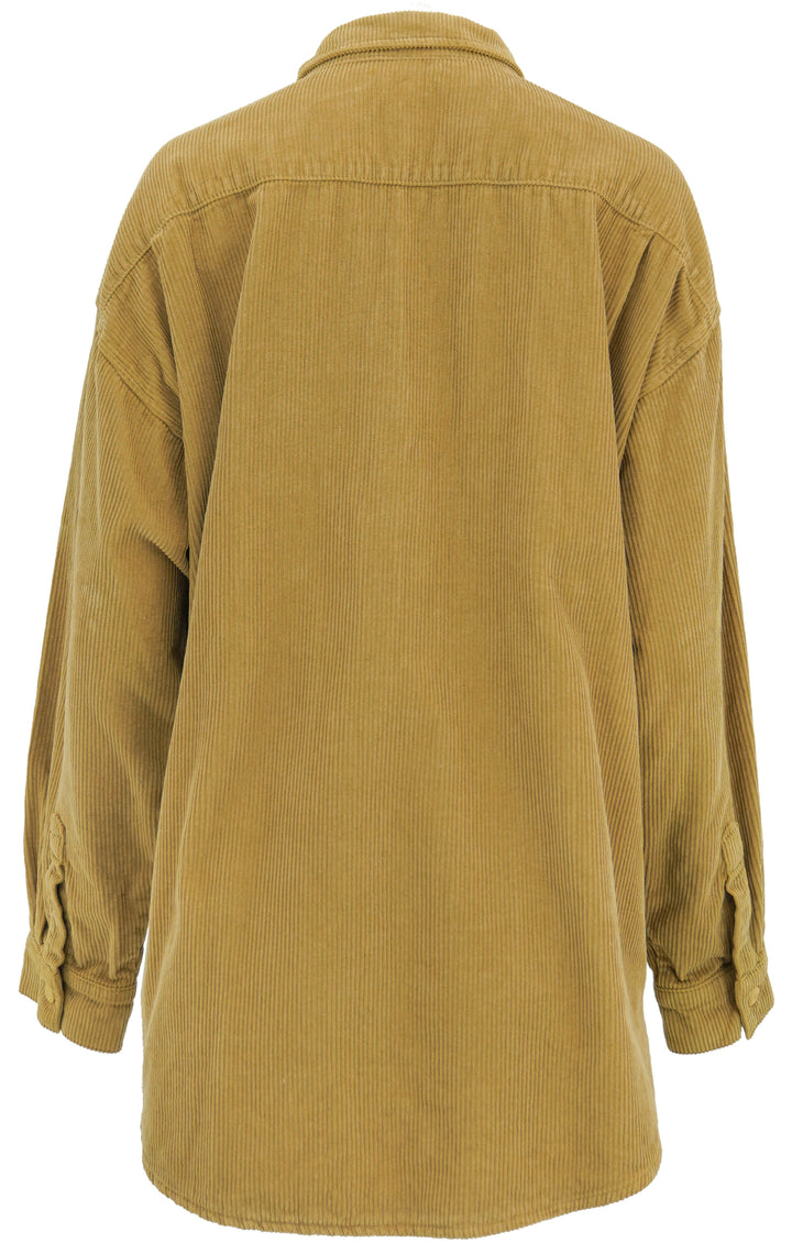 NSF Corduroy Shirt in Tan - Discounts on NSF at UAL
